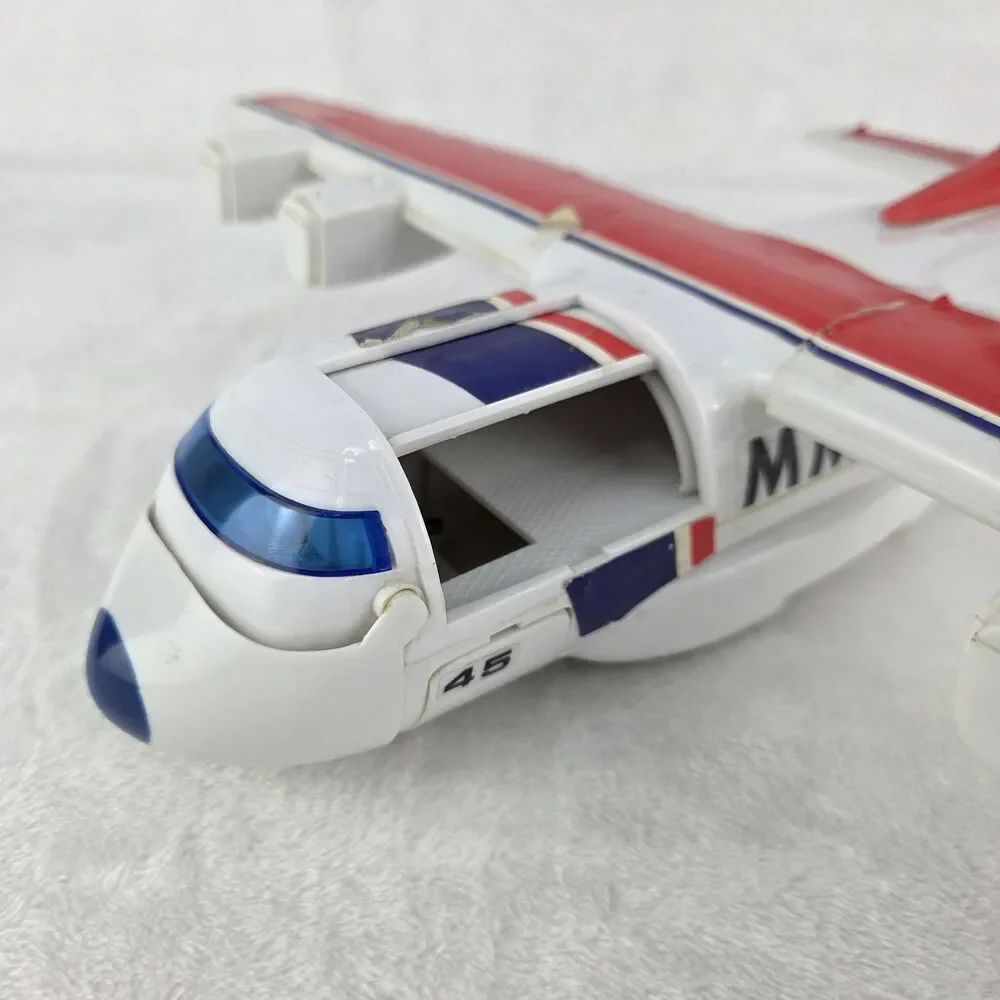 Vintage 1988 Galoob Micro Machines C-7 Air Cargo Action Playset Airplane